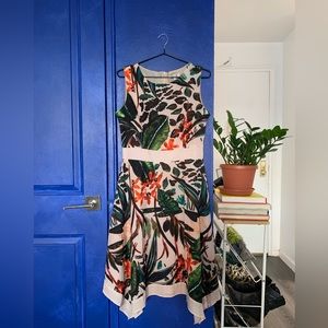Botanical Printed Dress